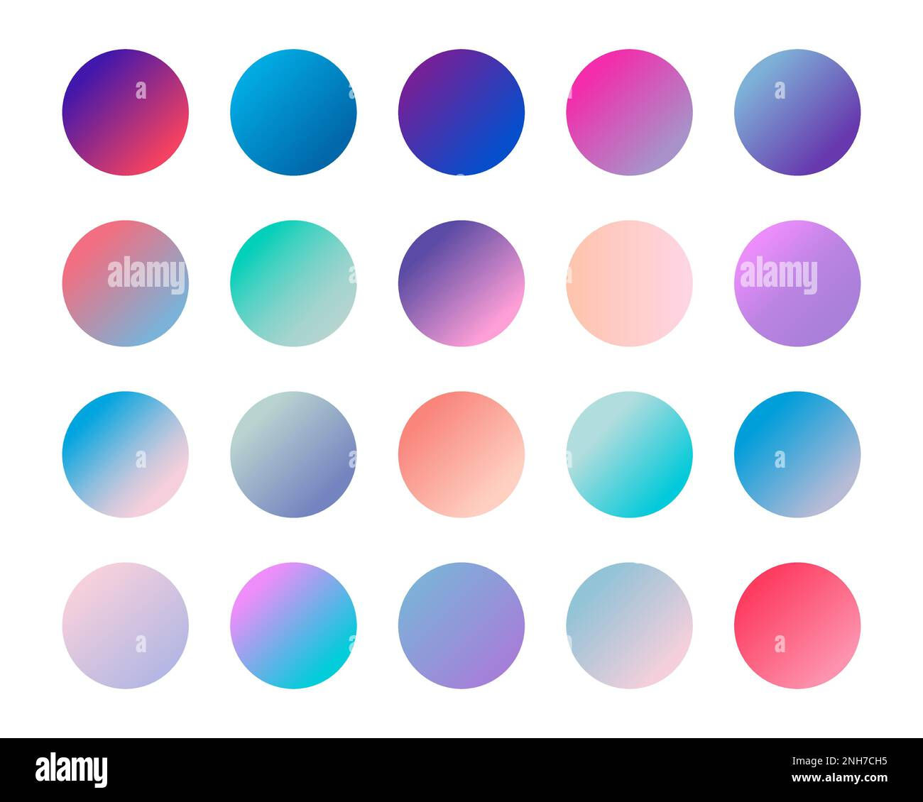 Wallpaper #4d8a7 Trendy Beautiful Gradient Color Palettes 2744052 Vector Art at Vecteezy