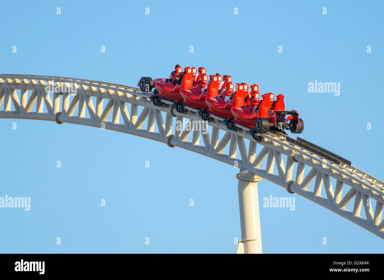 Wallpaper #p8lljpcB-VVLIetlc2pg5 Formula Rossa the Fastest Roller Coaster in the World in Ferrari World