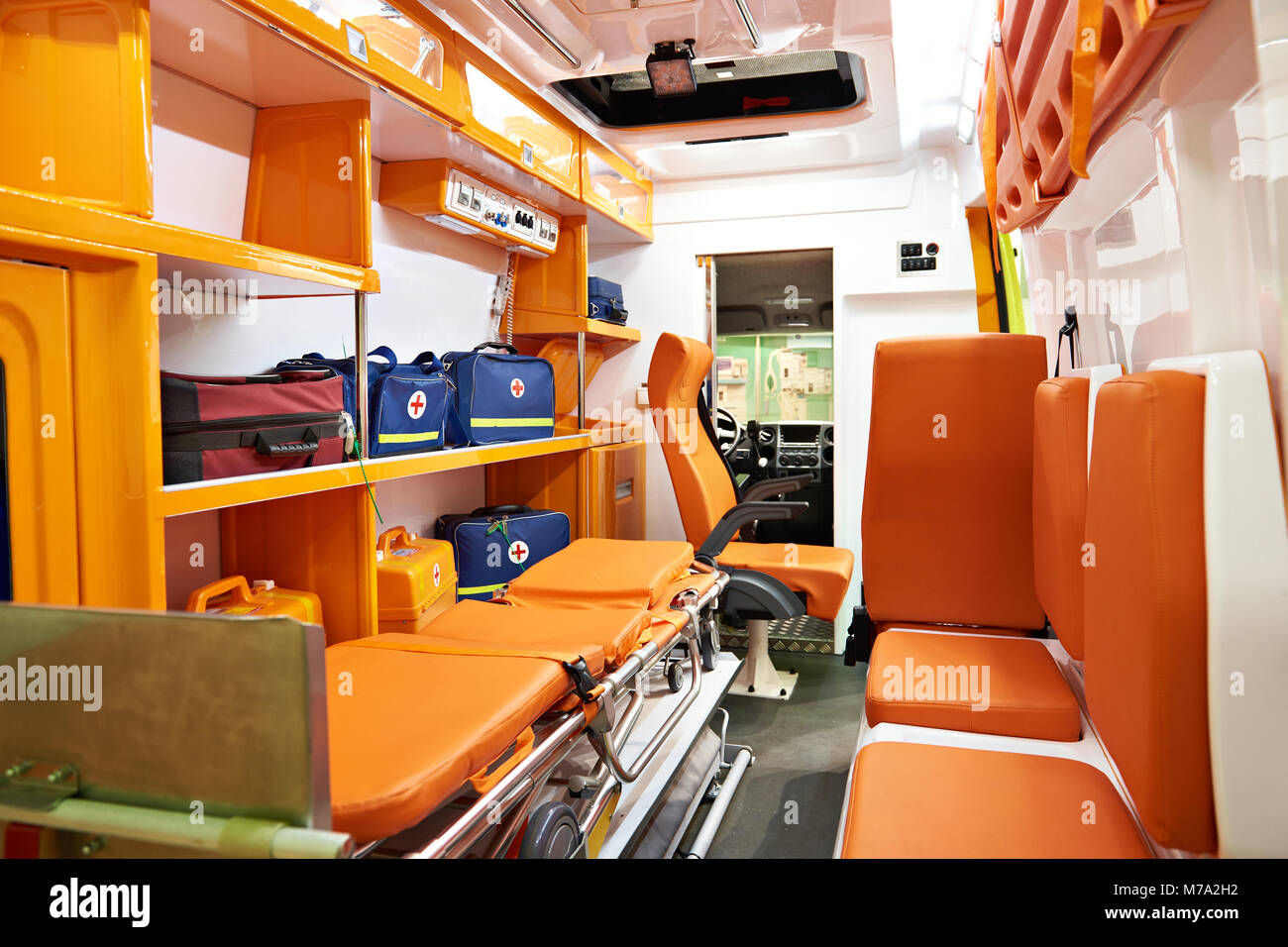 Wallpaper #xGfjC5MBSpphPi3-X9uq231 Interior of Ambulance Hi Res Stock Photography and Images Alamy