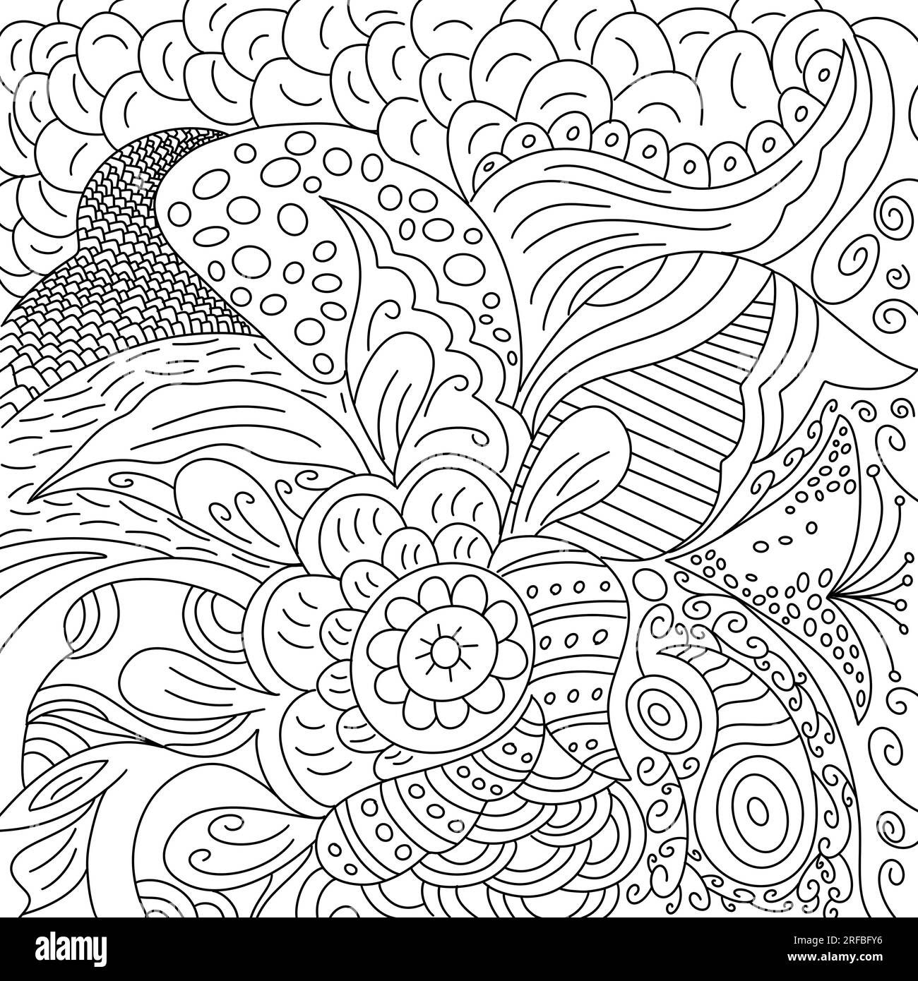 Wallpaper #_Gep6ZIBSpphPi3-WkJU322 Doodle Full Sketch Design Element Background Square Stock Photo Alamy
