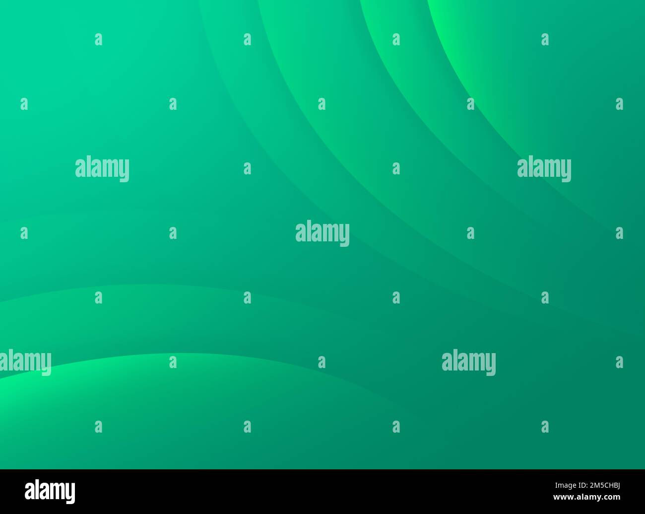 Wallpaper #4kDcLpMBJhL2WPbaNbo2183 Abstract Background of Curved Bright Green Lines or Layers on Green