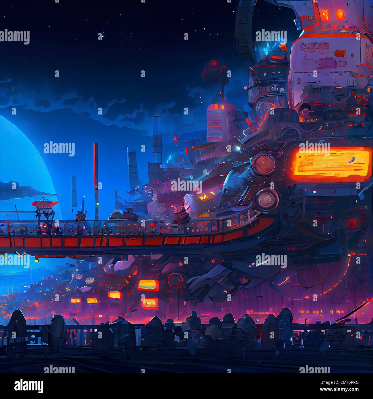 Wallpaper #F2ch7JIBSpphPi3-8lH926 Cyberpunk Neon City Night Futuristic City Scene Backdrop Wallpaper