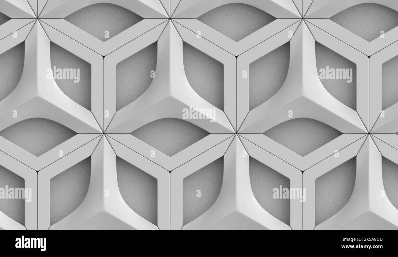 Wallpaper #0Gc9D5MBSpphPi3-me0t222 A Monochromatic Image Featuring a Seamless Geometric 3D Pattern in