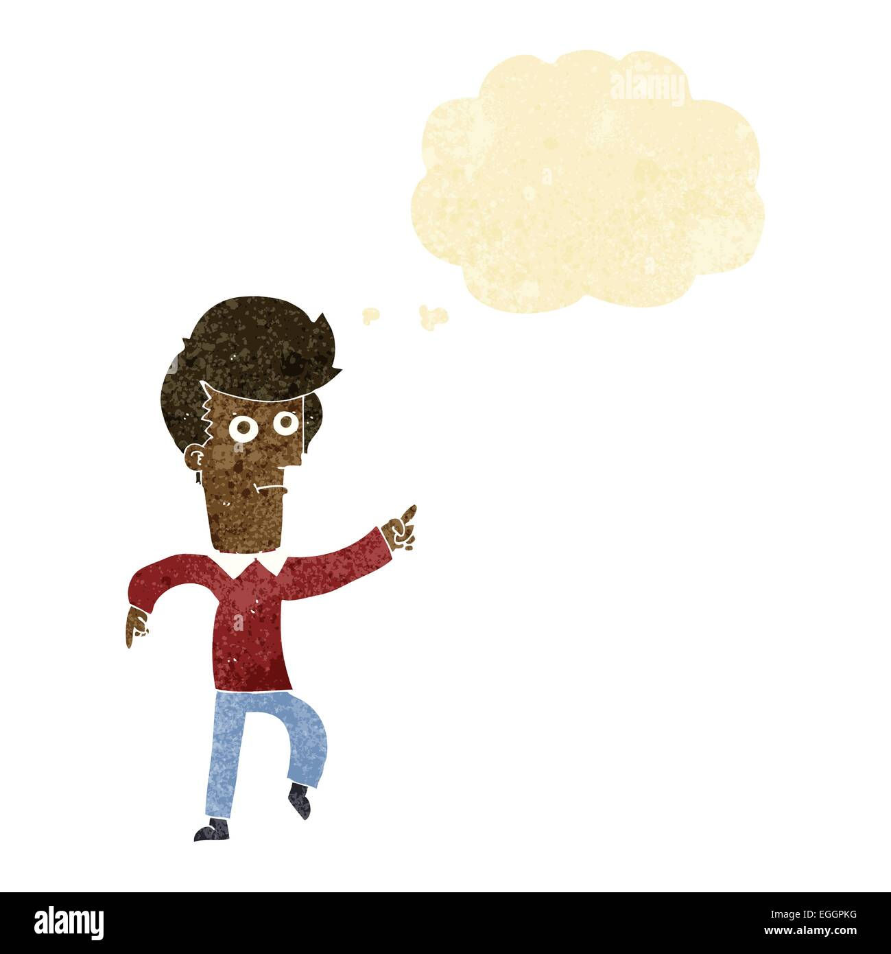 Wallpaper #k2eg8pIBSpphPi3-sXFs263 Cartoon Man Pointing Finger Thought Hi Res Stock Photography and Images