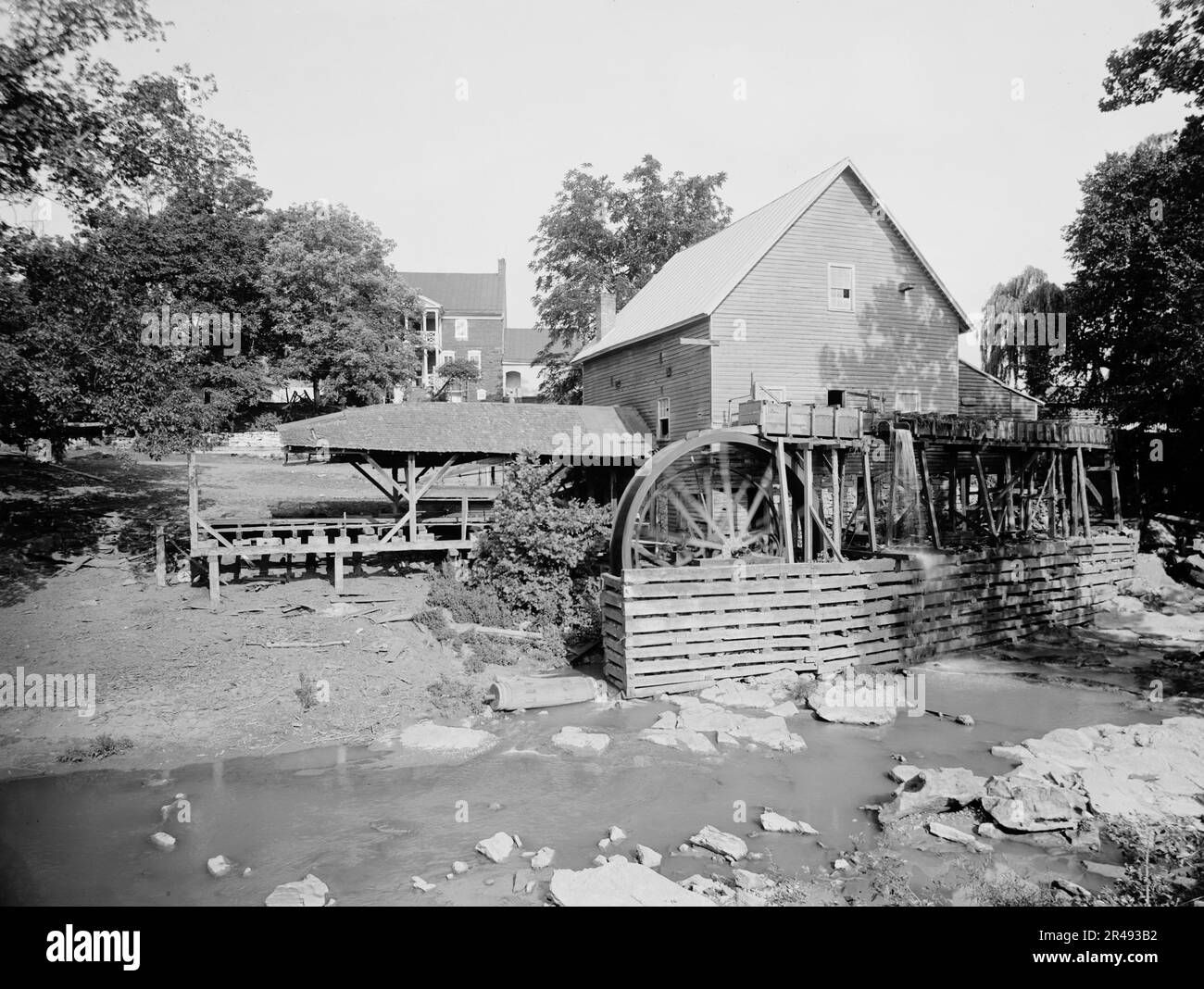 Wallpaper #H0CLMZMBJhL2WPba8Me7407 The Old Red Mill Cedar Creek Natural Bridge Va Between 1900 and