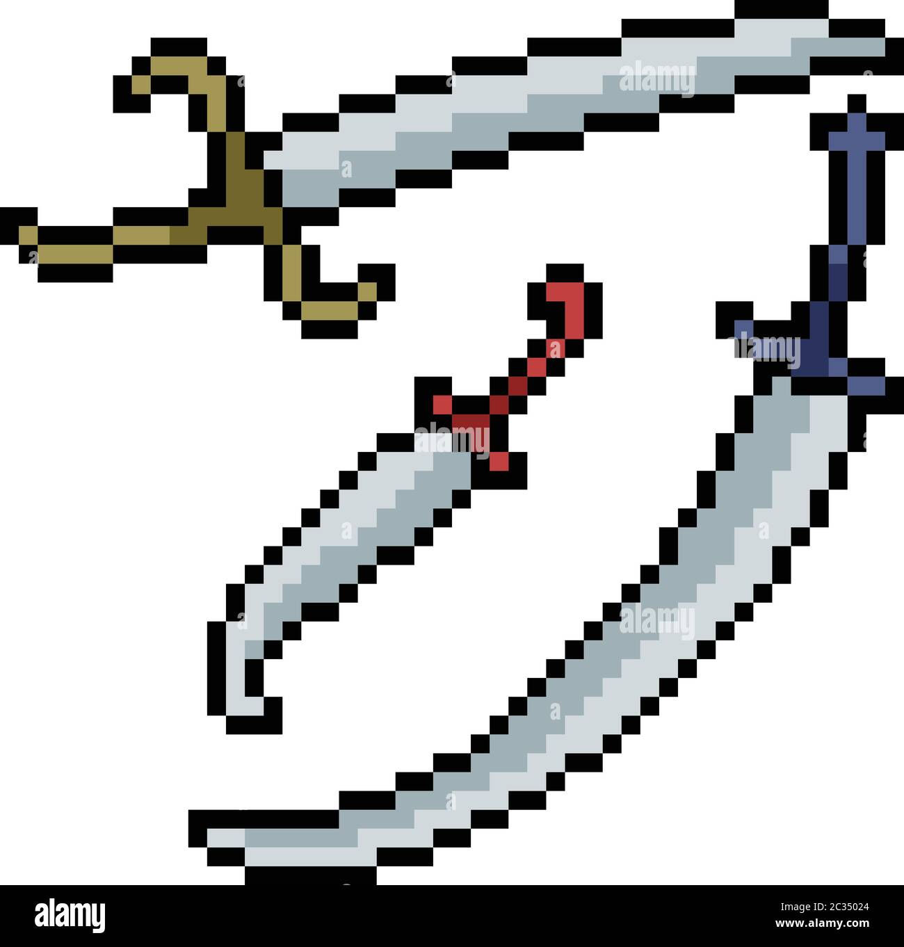 Wallpaper #xRdlPpMBPLD5_VENqd9N225 Vector Pixel Art Sword Set Isolated Cartoon Stock Vector Image Art