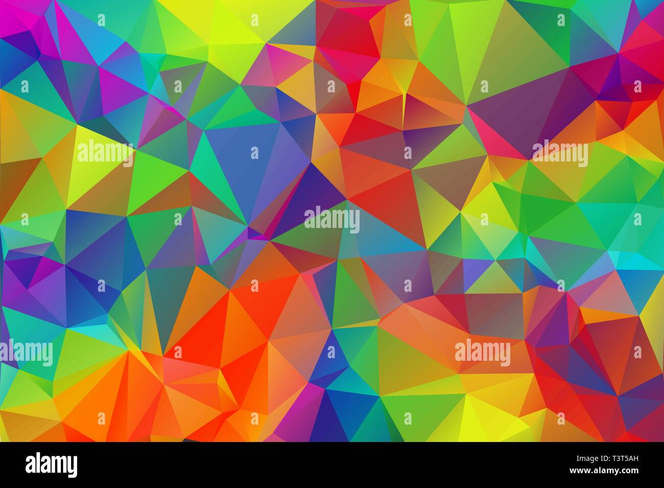 Wallpaper #zO_aTJMBMN-XEVvVRz5671 Multicolor Rainbow Abstract Background of Triangles All the Colors of