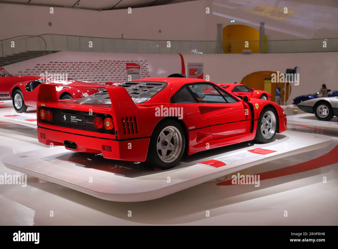Wallpaper #mWd19JIBSpphPi3-AXqd241 Modena June 16 2023 Mef Museum Enzo Ferrari Original Ferrari F40