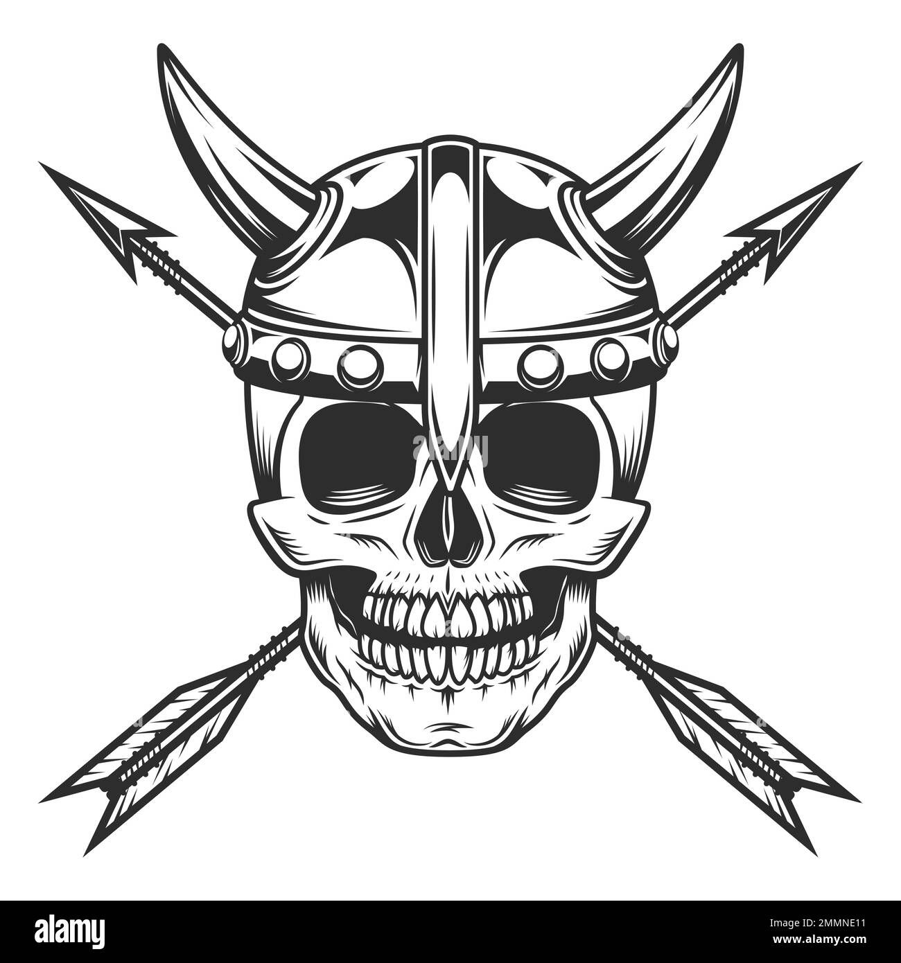 Wallpaper #uWfOCZMBSpphPi3-_NHR211 Viking Skull Drawings