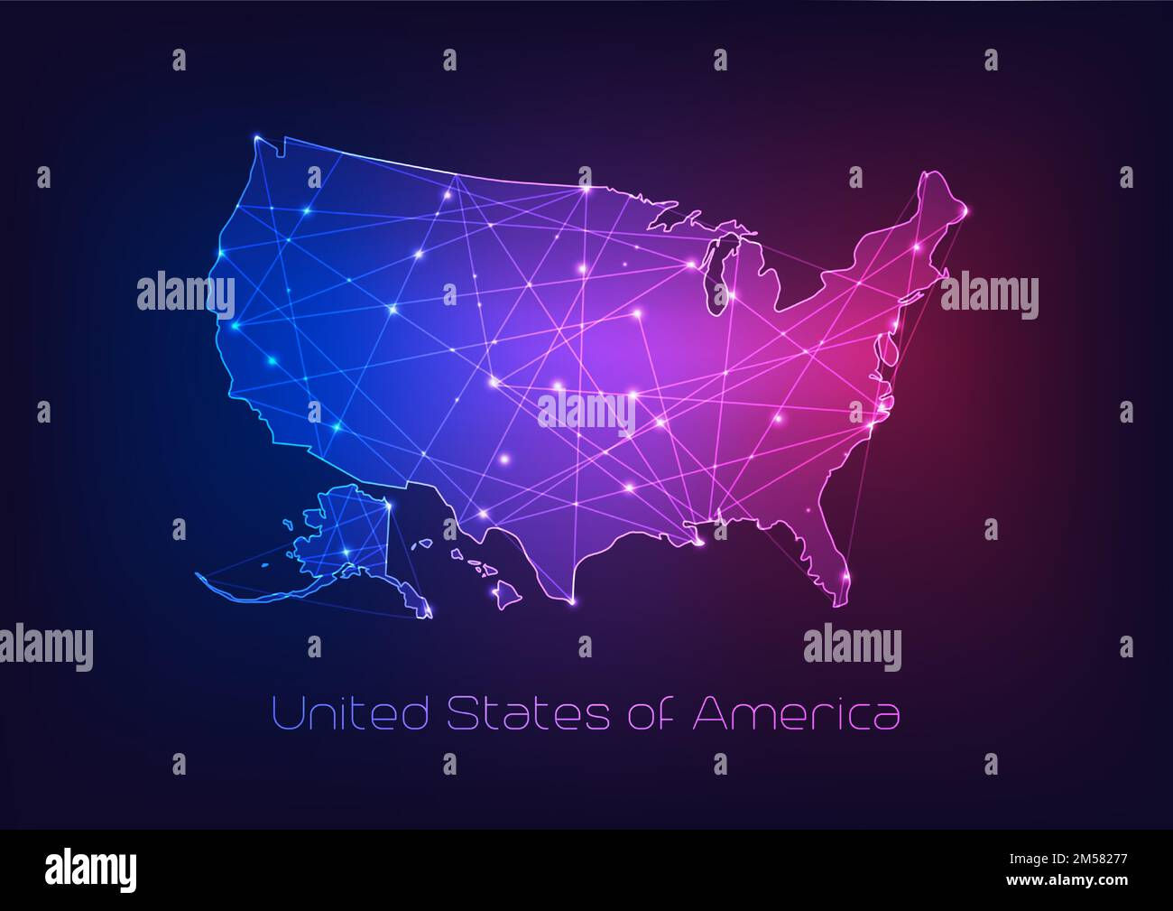 Wallpaper #L20PapcBycdYOYFTAnFj84 United States of America USA Map Outline with Stars and Lines Abstract