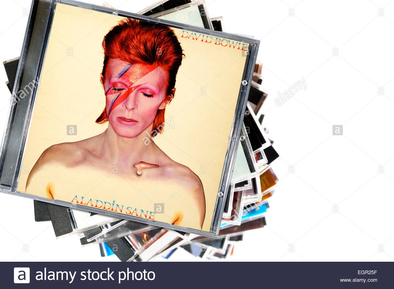 Wallpaper #7030a Aladdin Sane De David Bowie Cd Chez Libertemusic Ref123255141