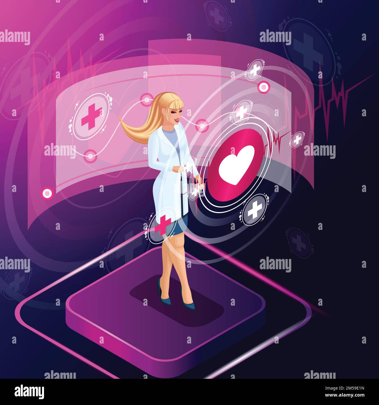 Wallpaper #yybul5cBNyflpn9rYIY2198 Where He Works as a Doctor Stock Vector Images Alamy