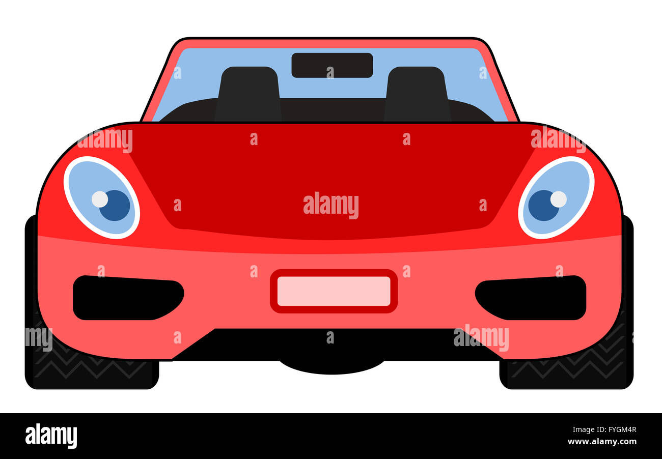 Wallpaper #9RnGDo8BtGB6xQ78R1qo28 Red Car Front View Stock Photo Alamy