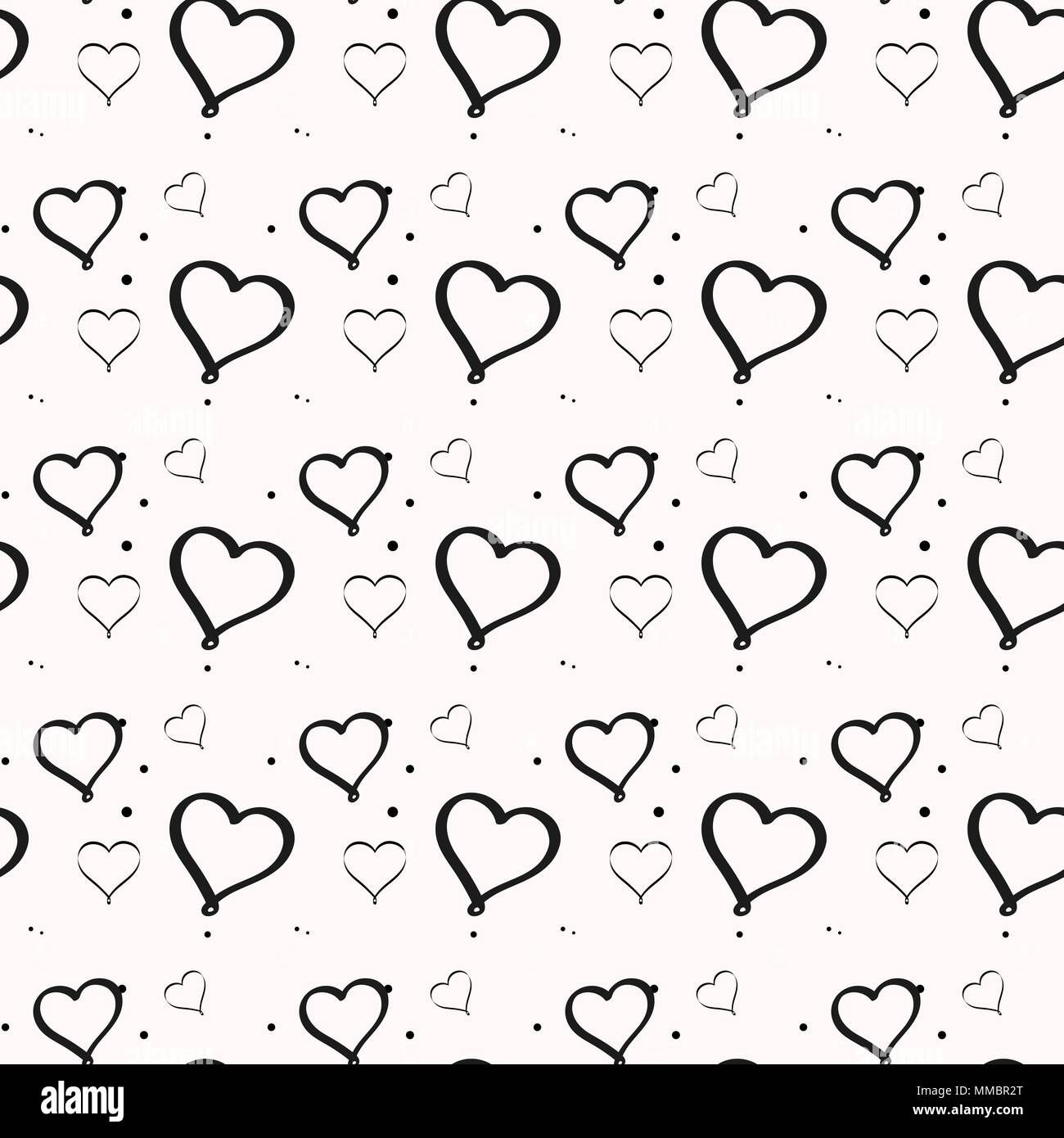 Wallpaper #Tmd395IBSpphPi3-tobx426 Heart Pattern Wallpaper Black and White
