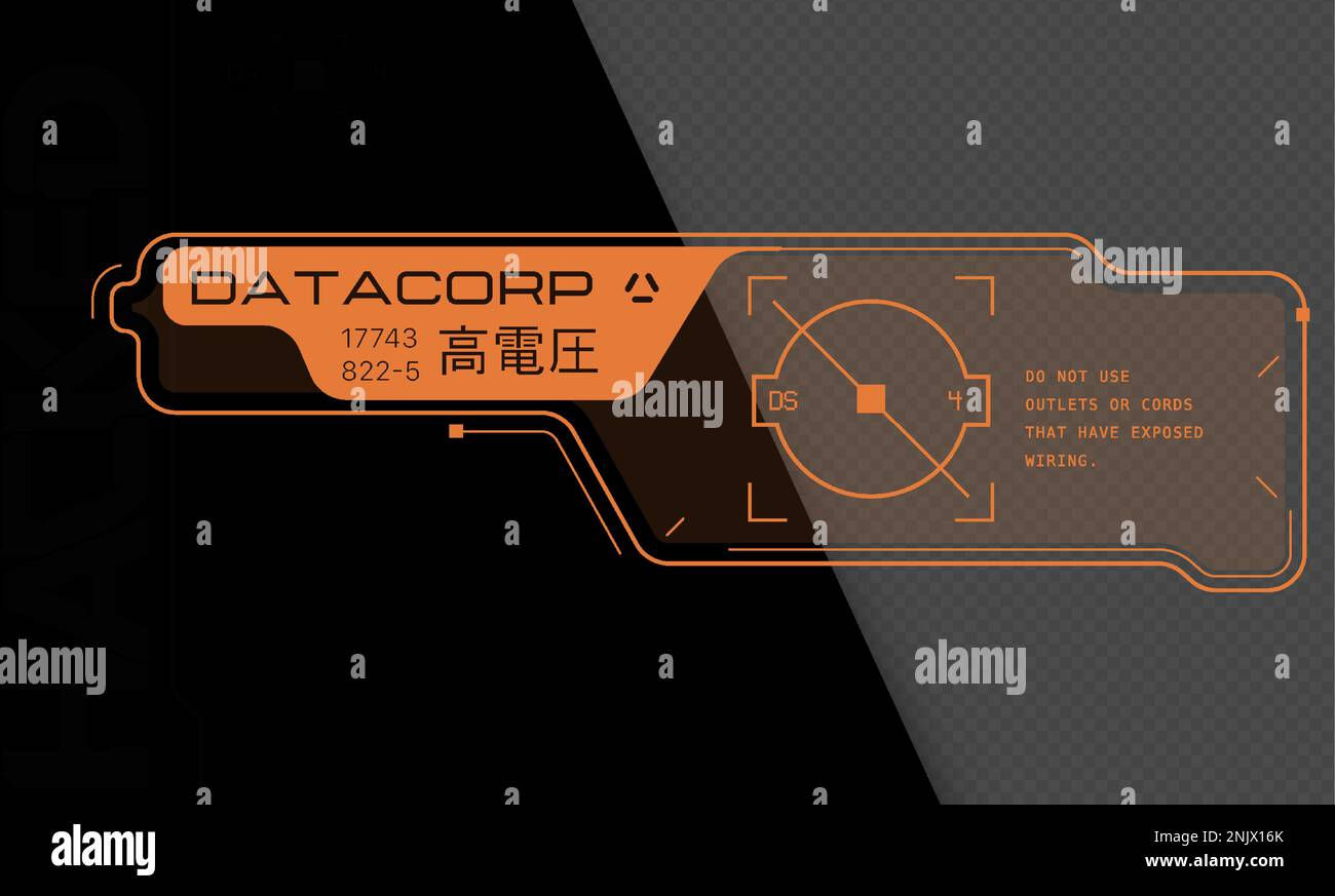 Wallpaper #IwNKY5MBpyOg8YnEldVx49 Cyberpunk Decal Vector Sticker Label in Futuristic Style