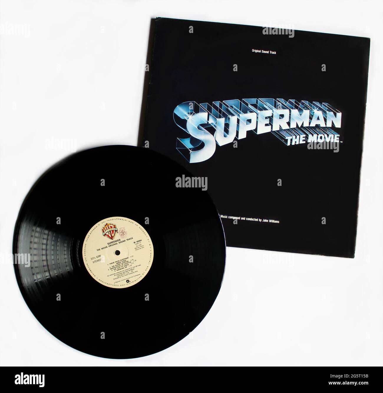 Wallpaper #H2eoCJMBSpphPi3-68zq12 Superman the Movie Original Motion Picture Soundtrack En Disco Lp De