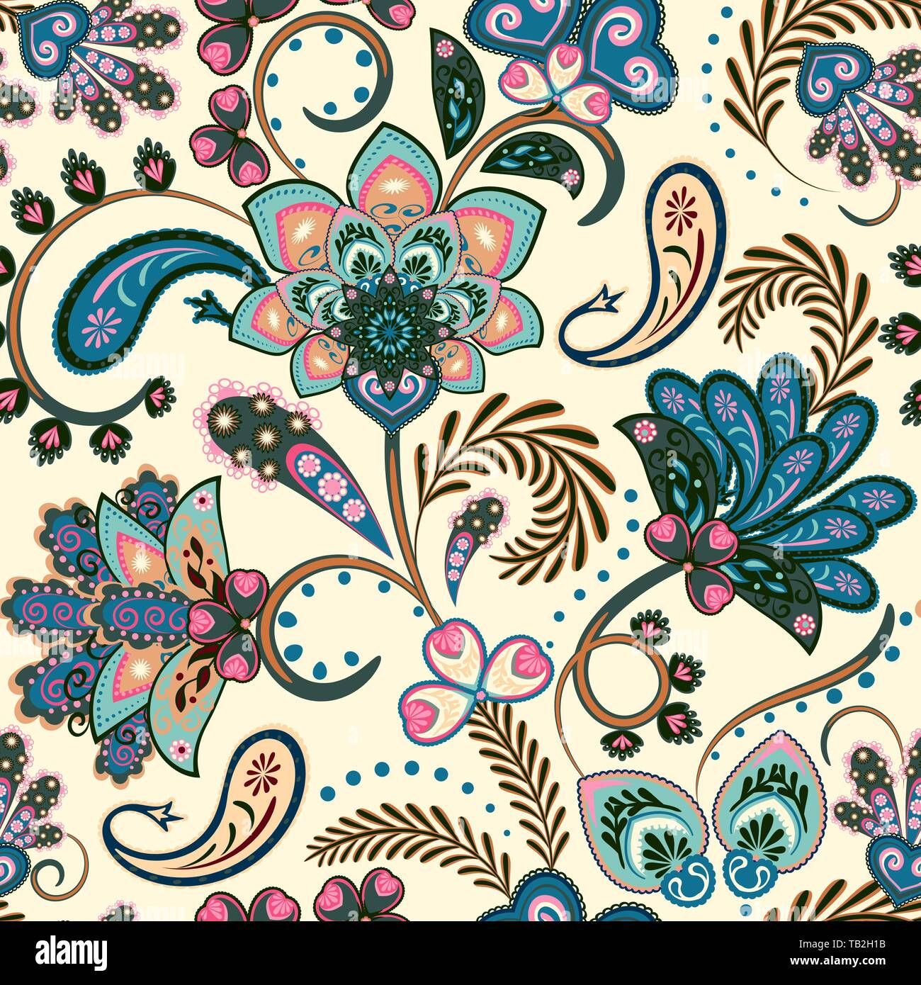 Wallpaper #uxkp-44BtGB6xQ78AUaf5 Paisley Print High Resolution Stock Photography and Images Alamy