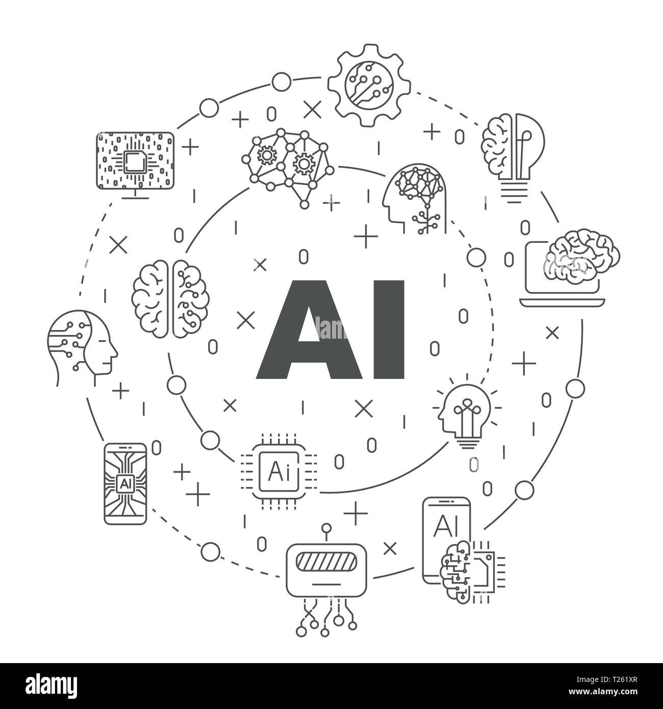 Wallpaper #WGh6GZMBSpphPi3-IxeB284 AI Artificial Intelligence Infographic Banner Neural Network