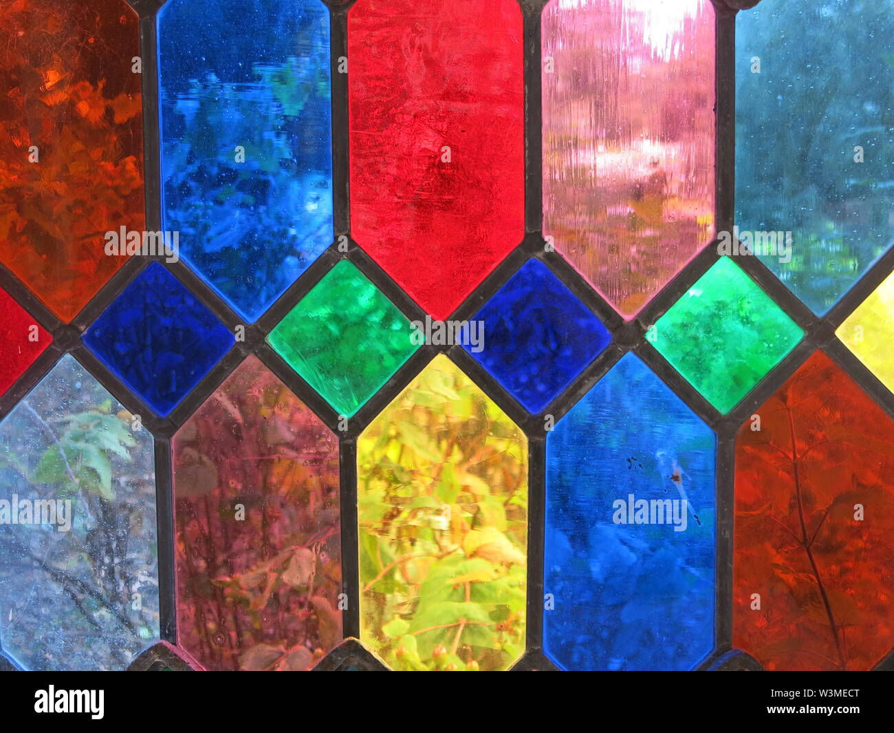 Wallpaper #5be1b Diy Stained Glass on Old Window Pane with Design Masters Tint It