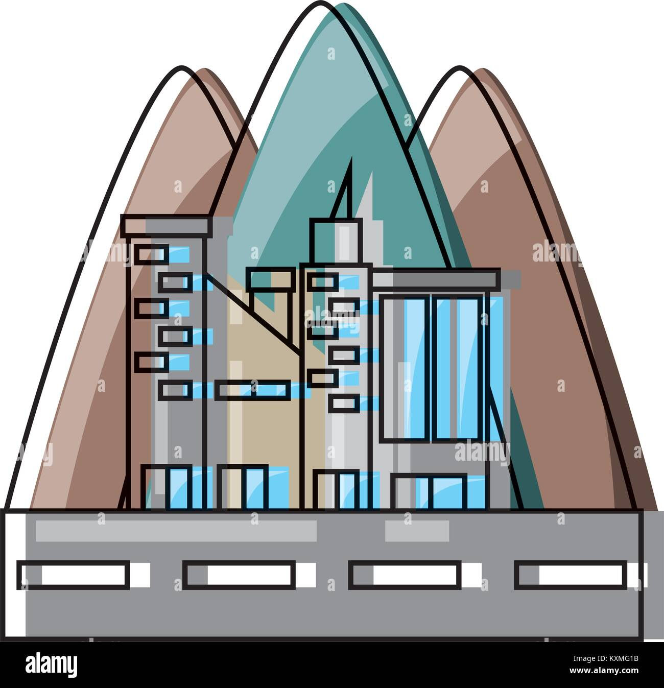 Wallpaper #dmfr65IBSpphPi3-5U-B170 City Buildings Design Stock Vector Image Art Alamy