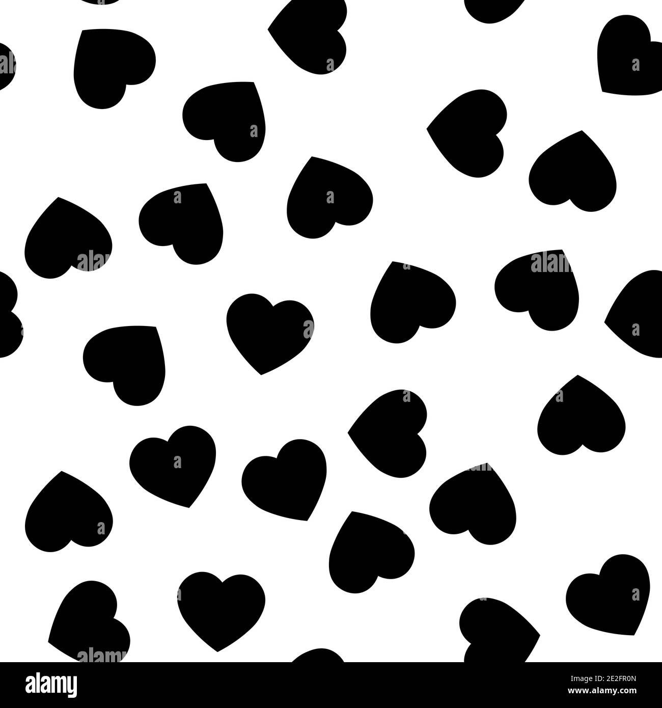 Wallpaper #Tmd395IBSpphPi3-tobx428 Black Heart Silhouettes Seamless Pattern Random Scattered Hearts