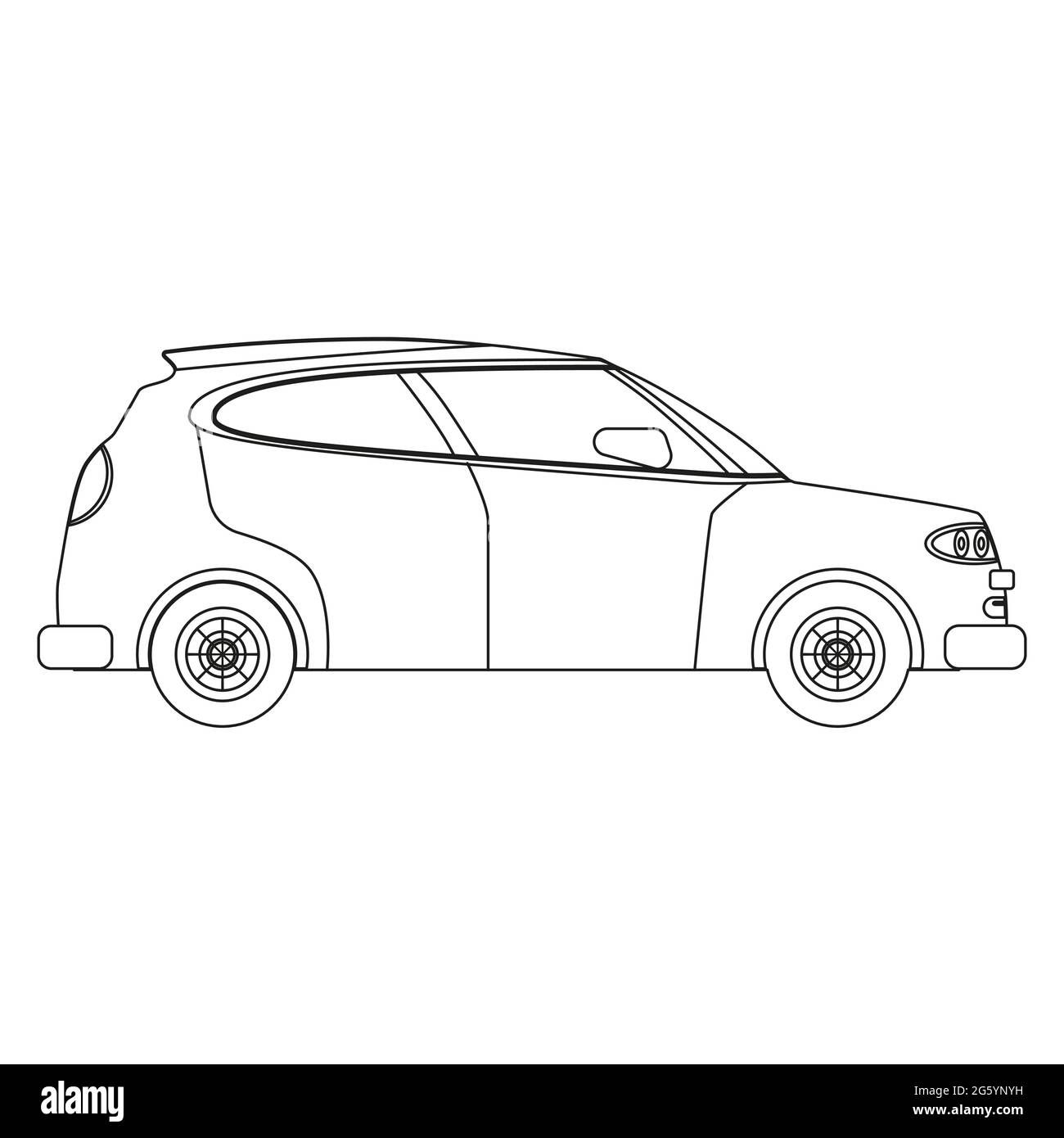 Wallpaper #vZkqP5MBUcASHT6n8svg292 How to Draw a Simple Car Side View