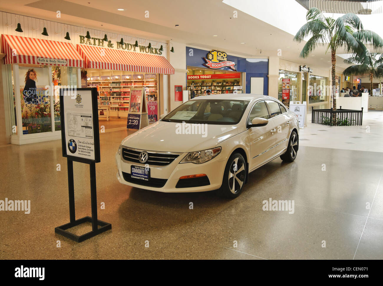Wallpaper #eEJcPZMBOBpx0NhmC8Qt11 A Car Dealership Displaying Their Cars in a Shopping Mall Stock Photo