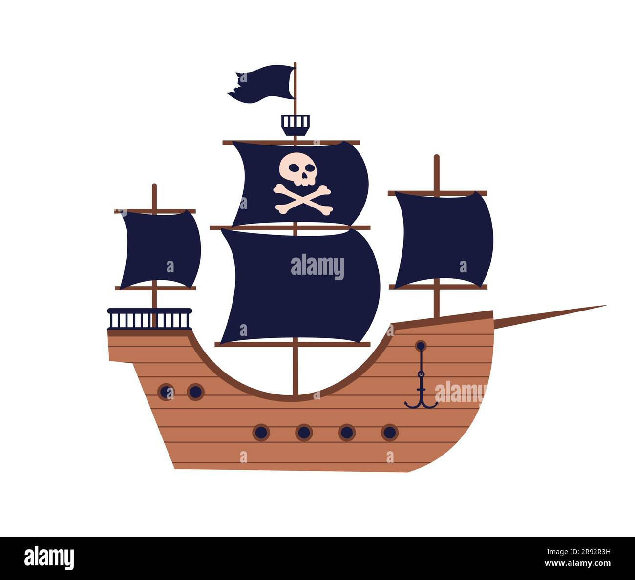 Wallpaper #d2eF75IBSpphPi3-e2JQ70 Pirate Adventure Ship Concept Stock Vector Image Art Alamy