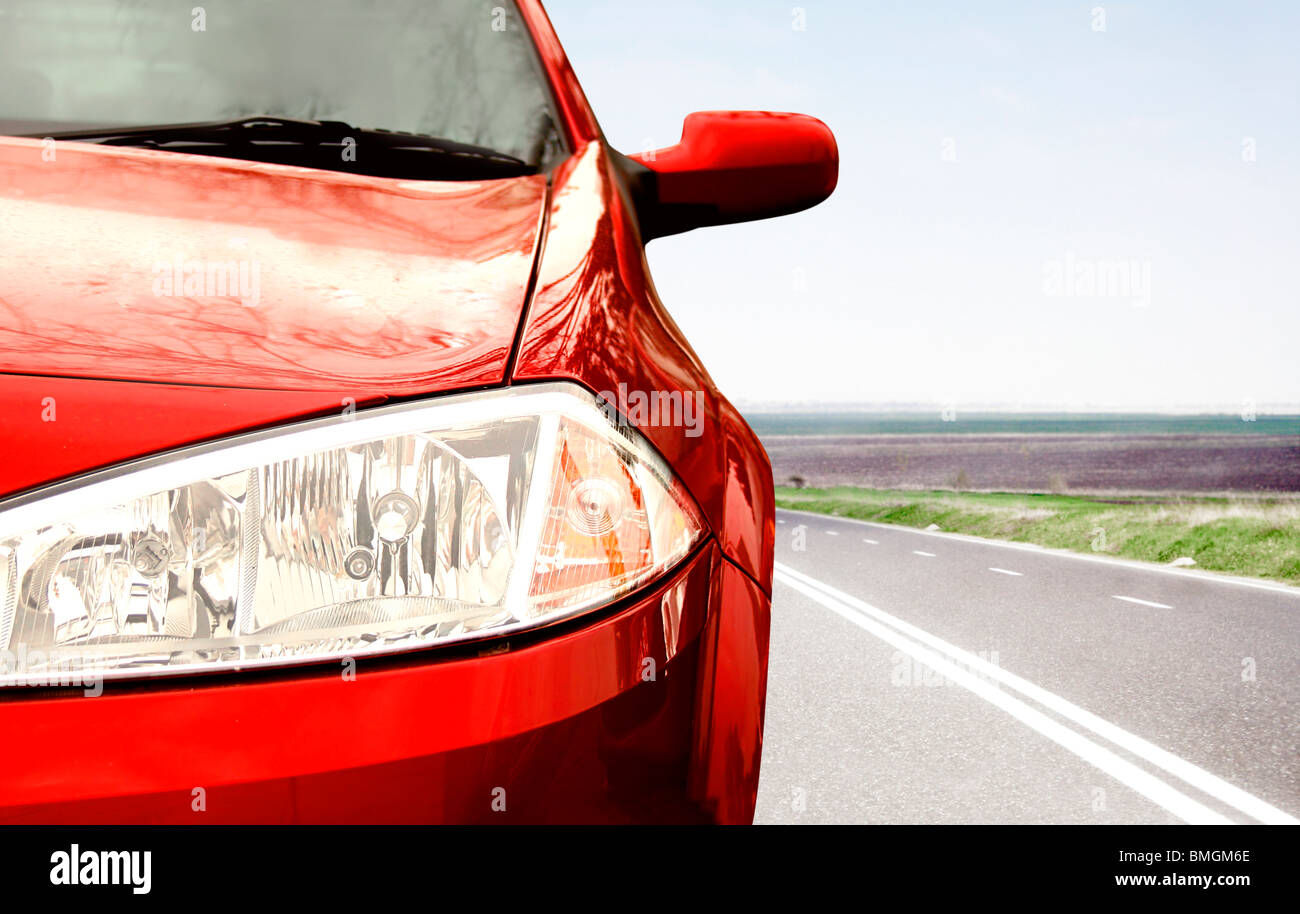 Wallpaper #kWidIpMBSpphPi3-uDN4189 Great Car Front Side Half on the Road Stock Photo Alamy