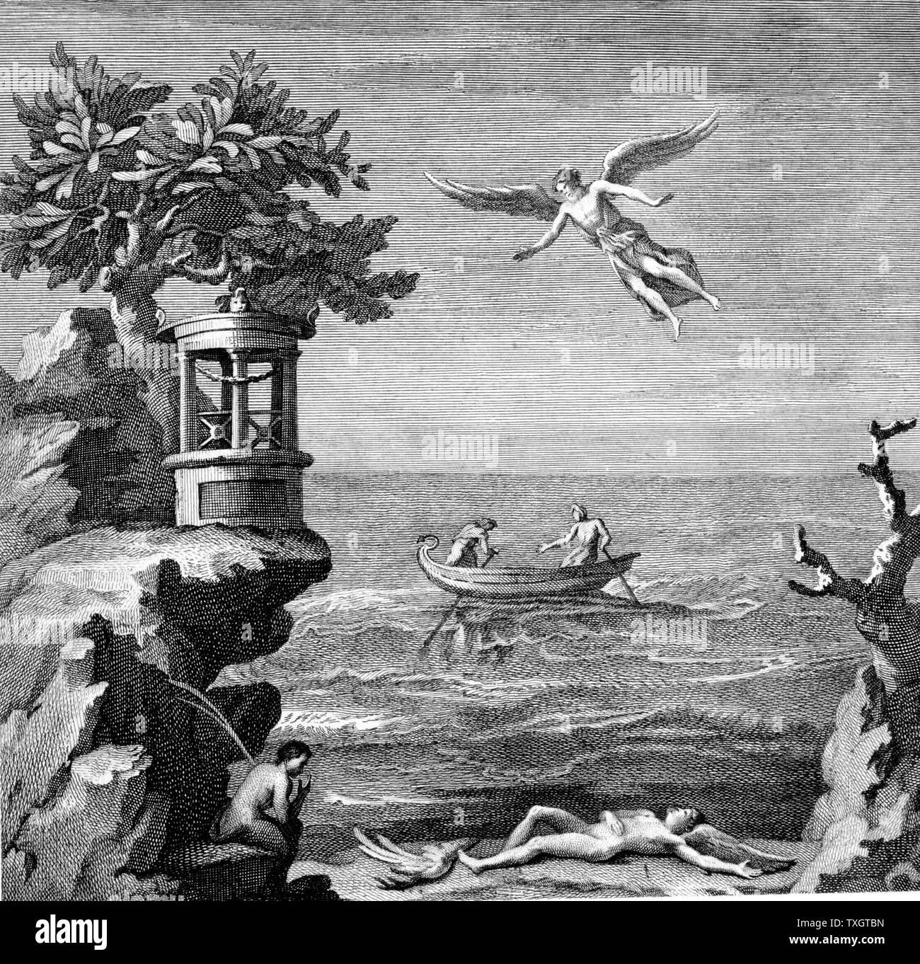 Wallpaper #PDM5M5MBcgDP3FvJOKpL169 Flight of Icarus Painting