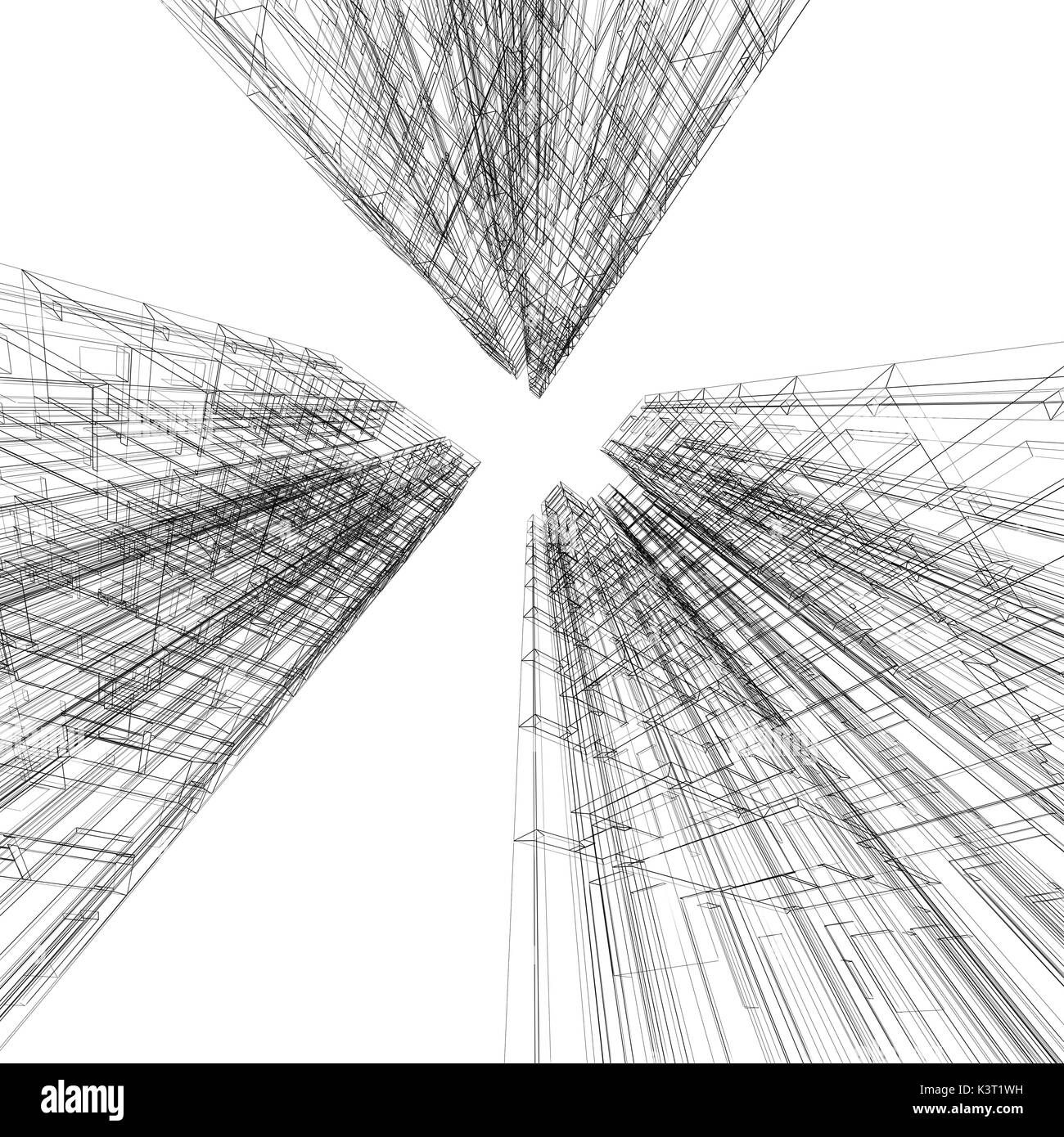 Wallpaper #Ph0GKpMBlOZrFDOkycPy113 Architecture Abstract 3D Rendering Stock Photo Alamy