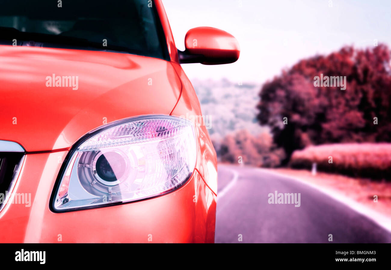 Wallpaper #kWidIpMBSpphPi3-uDN4194 Great Car Front Side Half on the Road Stock Photo Alamy