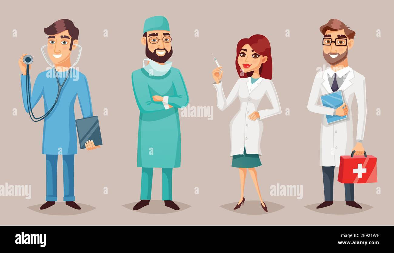 Wallpaper #XZ3oZJcBkAG5jTCHLrHO152 Health Care Nursing Medical Professionals People Retro Cartoon Poster