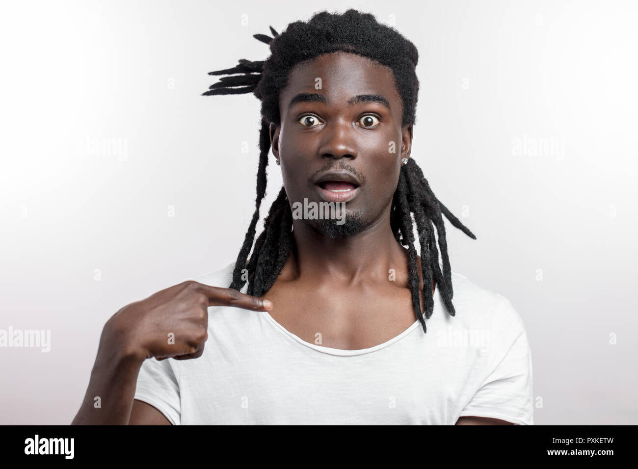 Wallpaper #IWf6_JIBSpphPi3-lZoB26 Black Man Pointing at Himself Asking Who Me Stock Photo Alamy