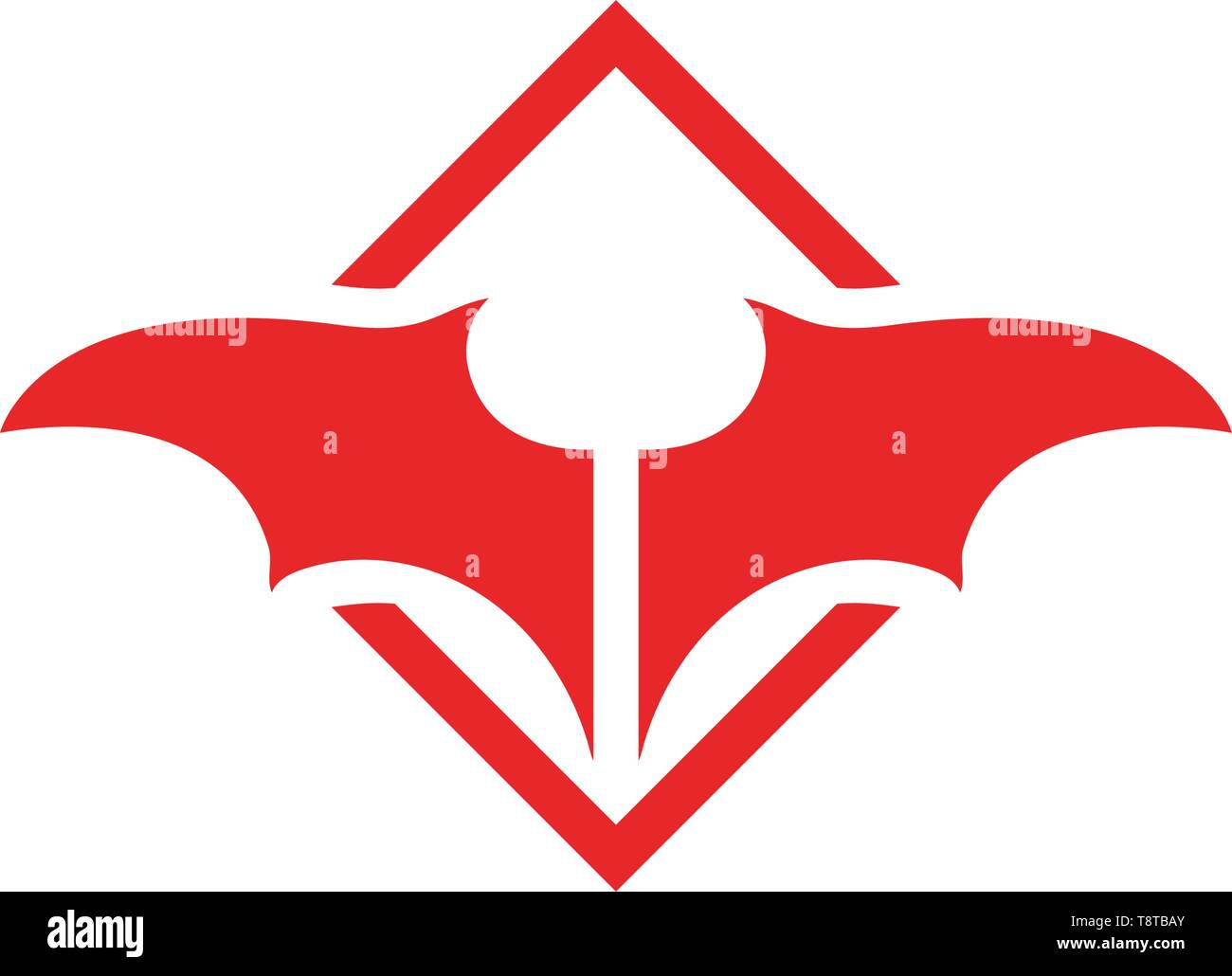 Wallpaper #bXf-JZMB-pgBXx60R6CV243 Bat Wing Black Symbol Logo Stock Vector Image Art Alamy