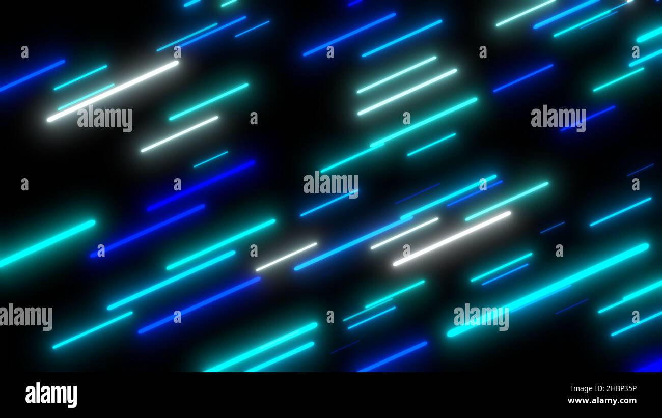 Wallpaper #A0ApMJMBJhL2WPbazsCh126 Blue Flying Neon Lights Abstract Background Bright Neon Line Designed
