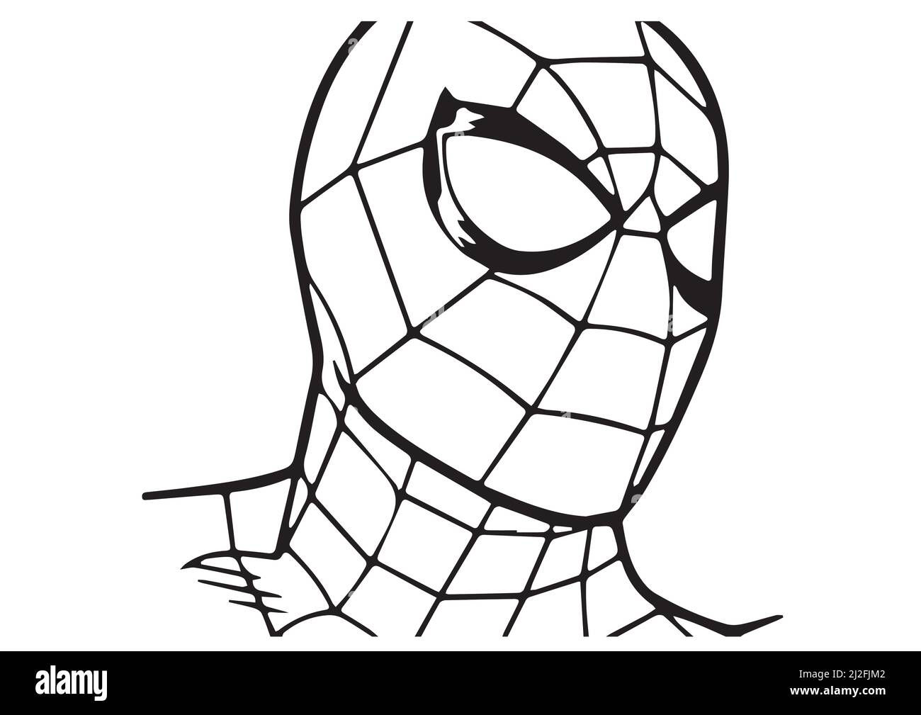 Wallpaper #_EIRPZMBOBpx0NhmtsKI198 Spiderman Drawing Hi Res Stock Photography and Images Alamy