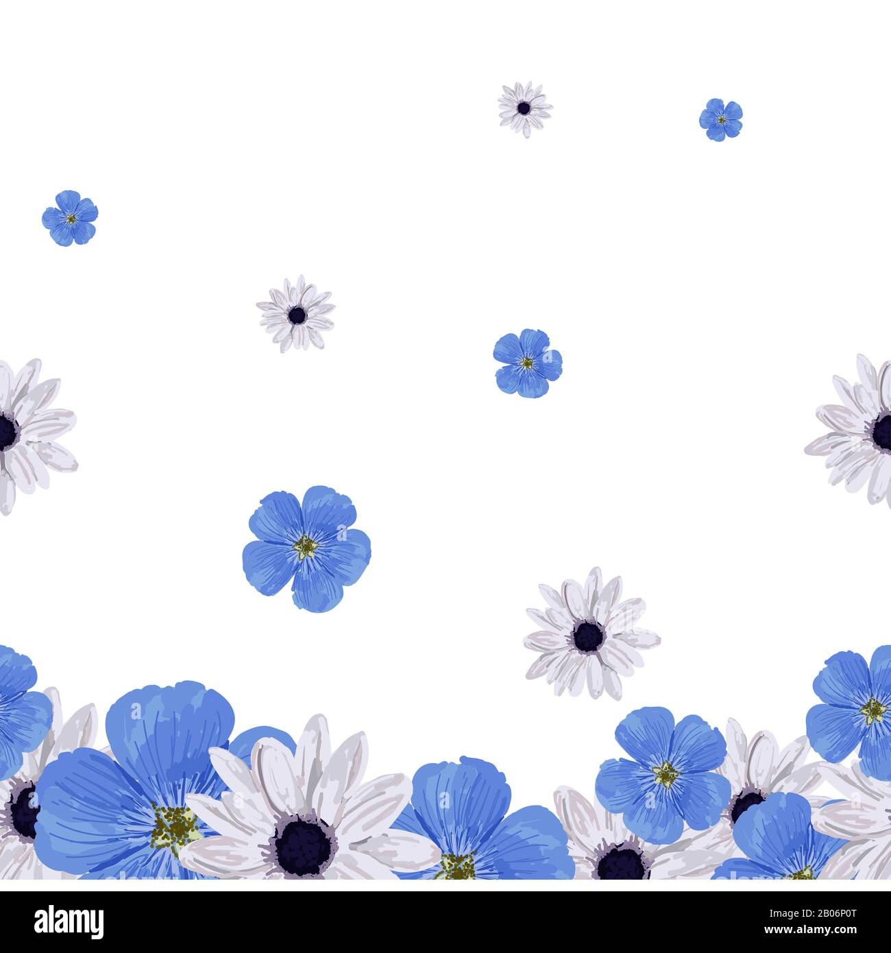 Wallpaper #4GdP9JIBSpphPi3-k3mn178 Spring Flower Pattern Fresh Flowers the Border is Endless Beautiful
