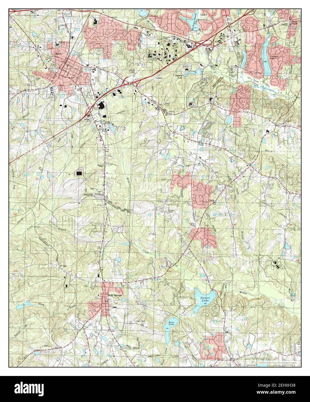 Wallpaper #nljPM5MBzN9vxX34OznC2 Apex North Carolina Map 1993 124000 United States of America by