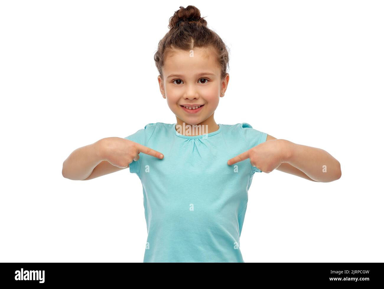 Wallpaper #AGcI75IBSpphPi3-VmDL243 Happy Smiling Girl Pointing Fingers to Herself Stock Photo Alamy