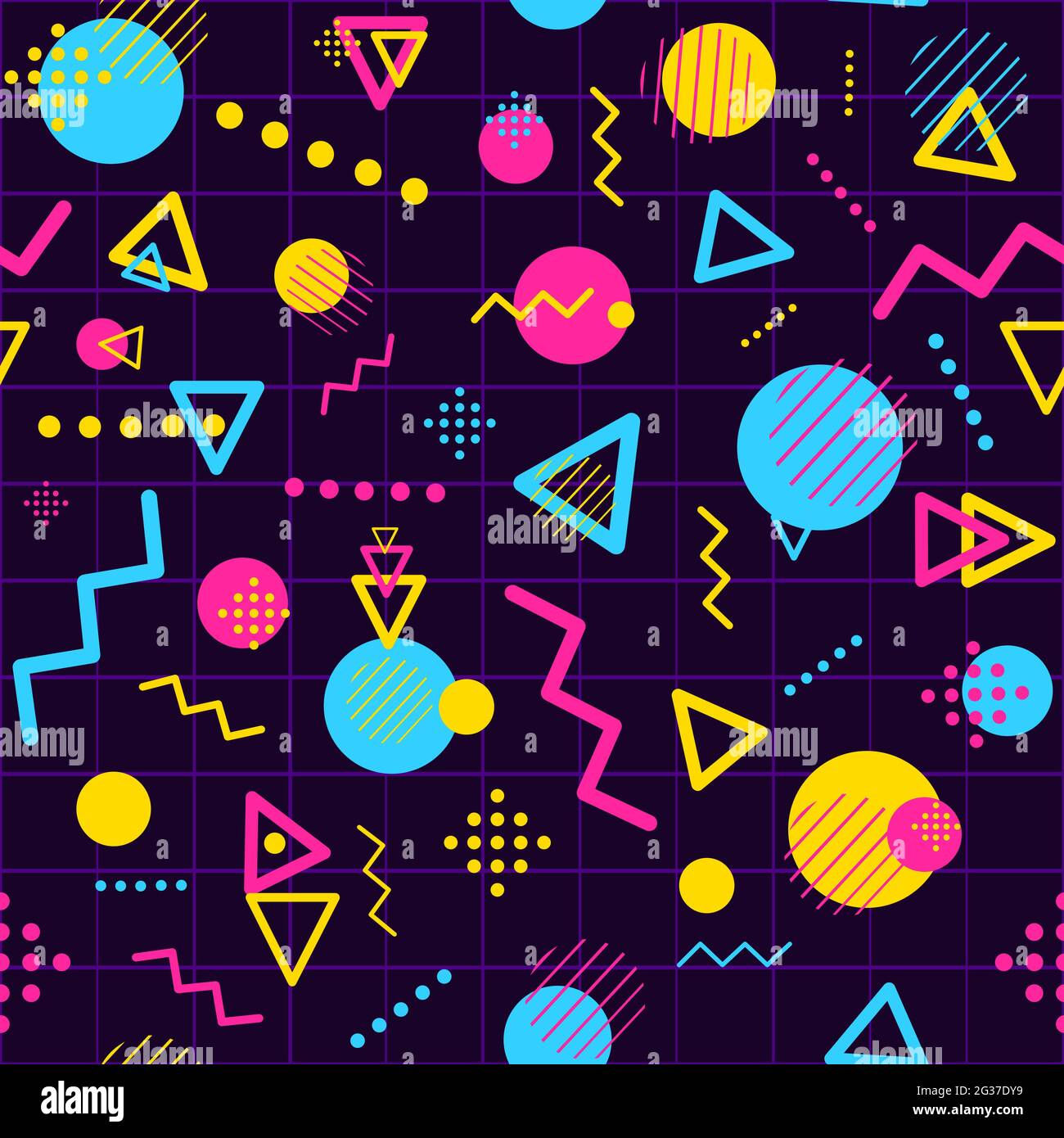 Wallpaper #W2ex7ZIBSpphPi3-OlmC132 Geometric Seamless Pattern with Minimalist and Modern Shapes