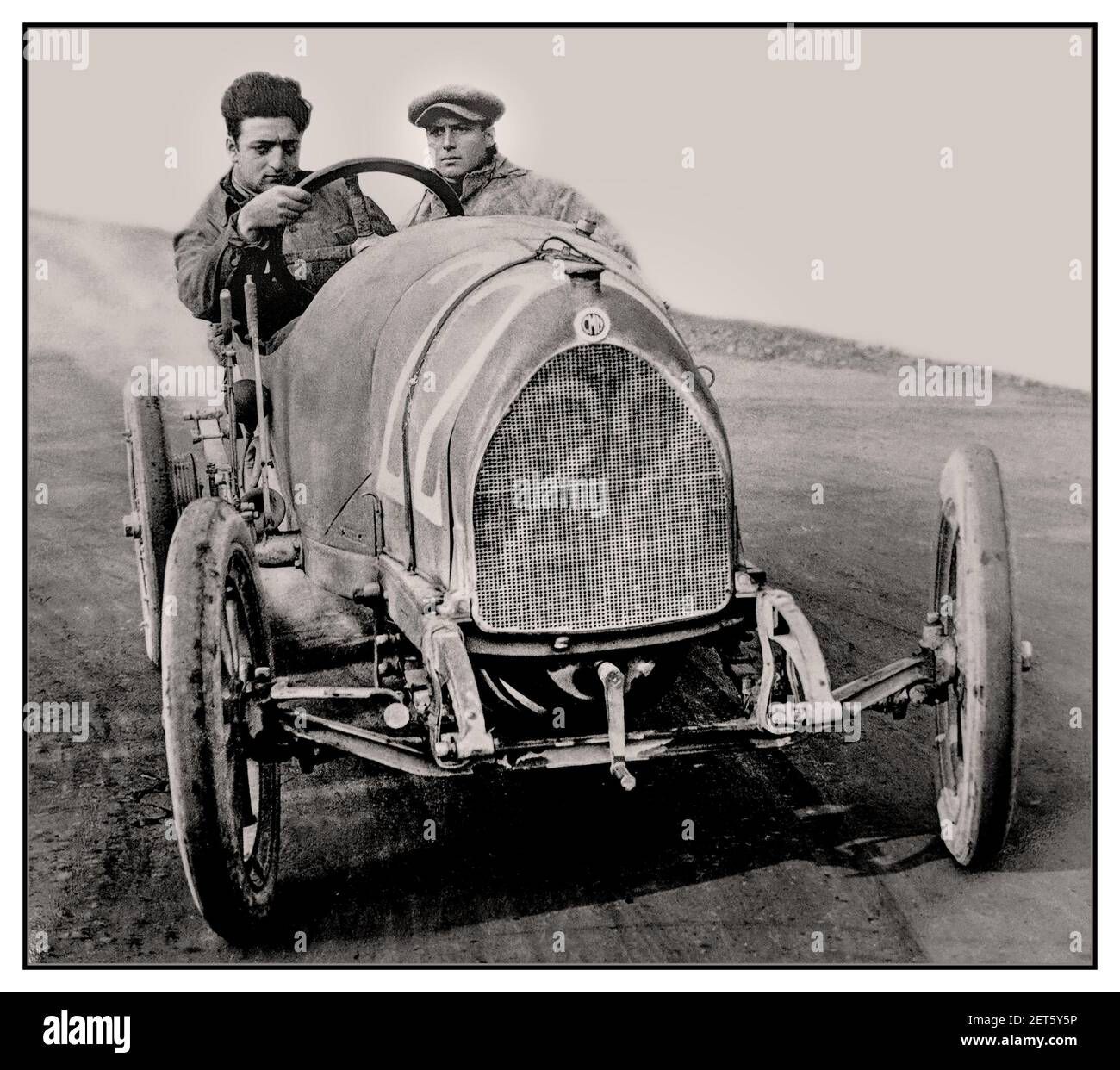 Wallpaper #2rxAO5MBMDFIMcjNc35R14 Enzo Ferrari Archive Vintage 1919 Image of a Young Enzo Ferrari in His