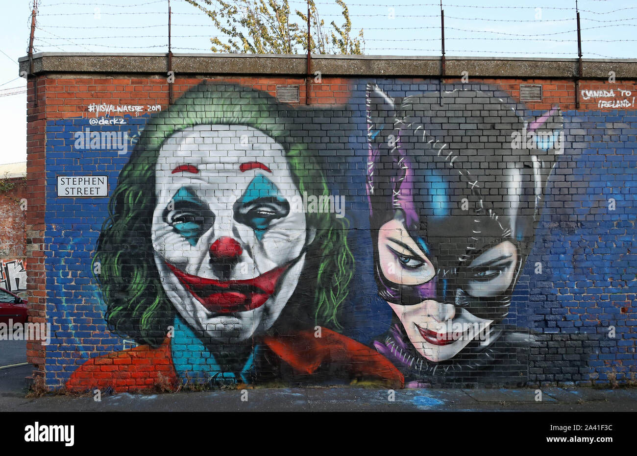 Wallpaper #62cCAJMBSpphPi3-06SW176 Belfast Graffiti and Mural Art Company Visual Waste Have Produced a