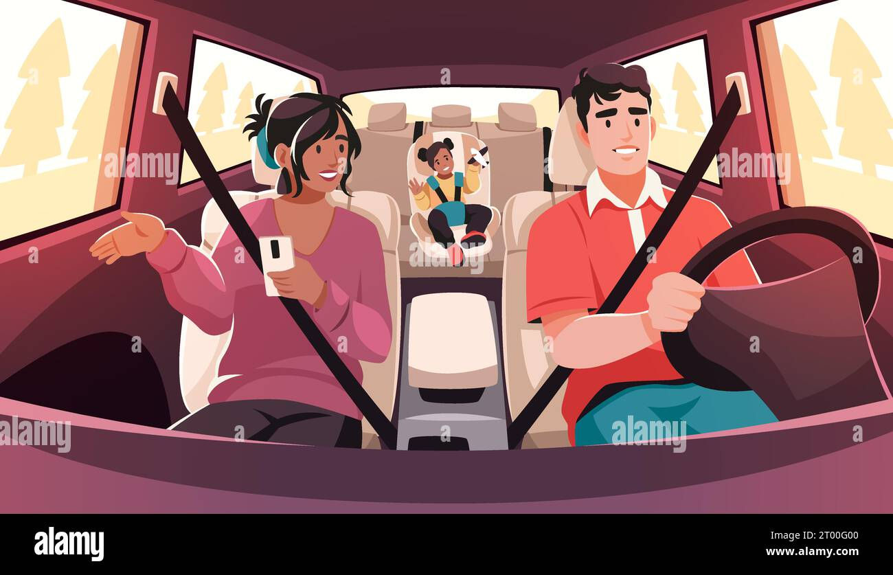 Wallpaper #5_8FapMB3lSXT3zUC-WN360 Children Sitting Car Happy Stock Vector Images Alamy