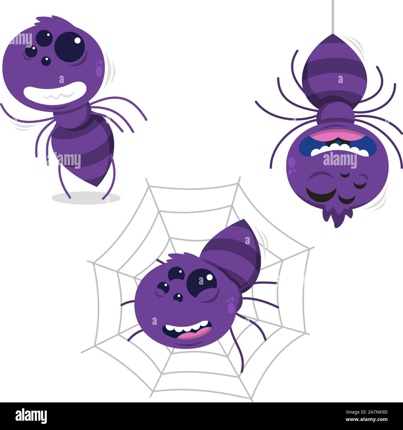 Wallpaper #46455 Brown Spider Cartoon Isolated Illustration Stock Vector Image Art Alamy