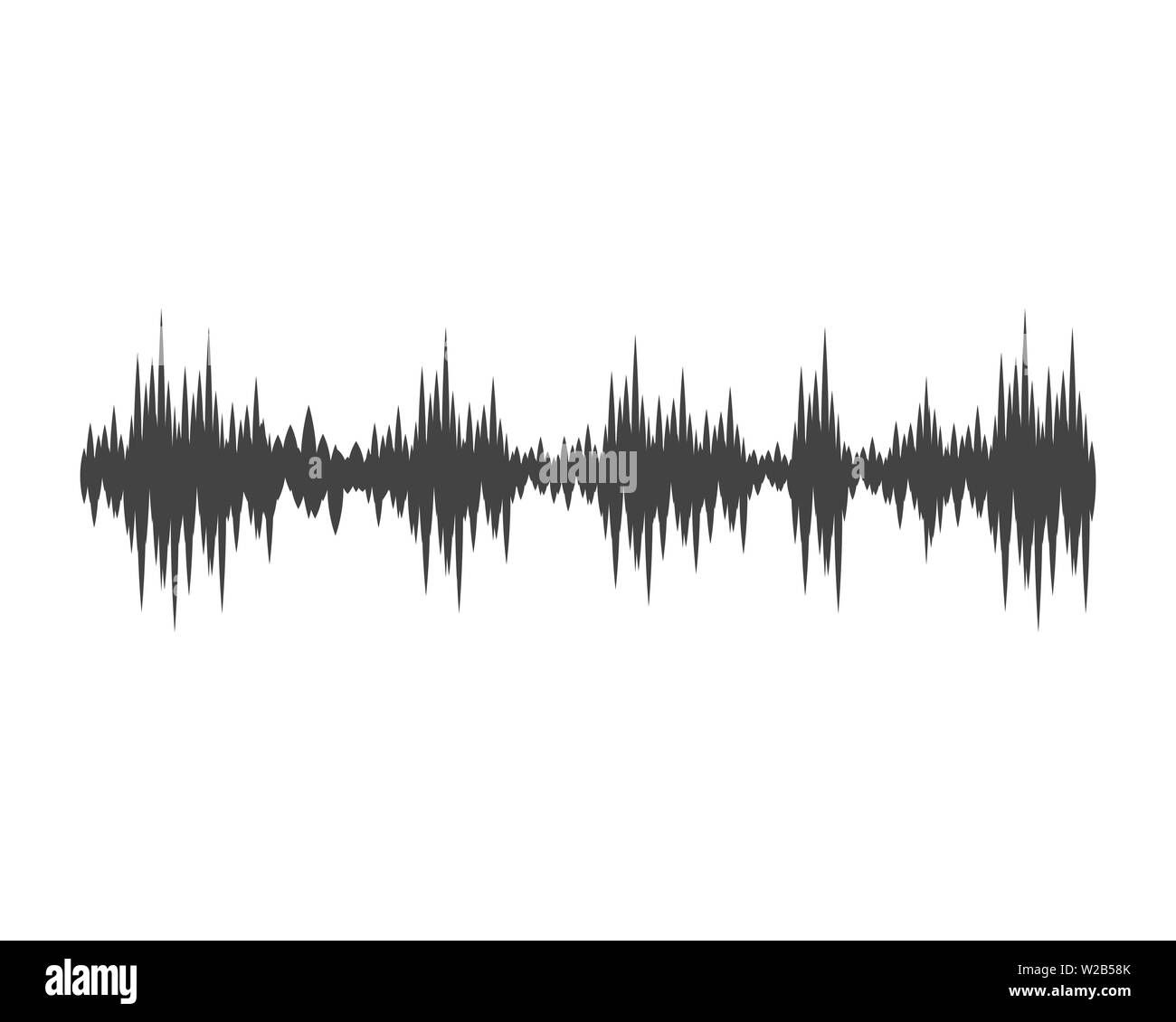 Wallpaper #YmcfCZMBSpphPi3-Vc48155 Sound Waves Vector Illustration Design Template Stock Vector Image