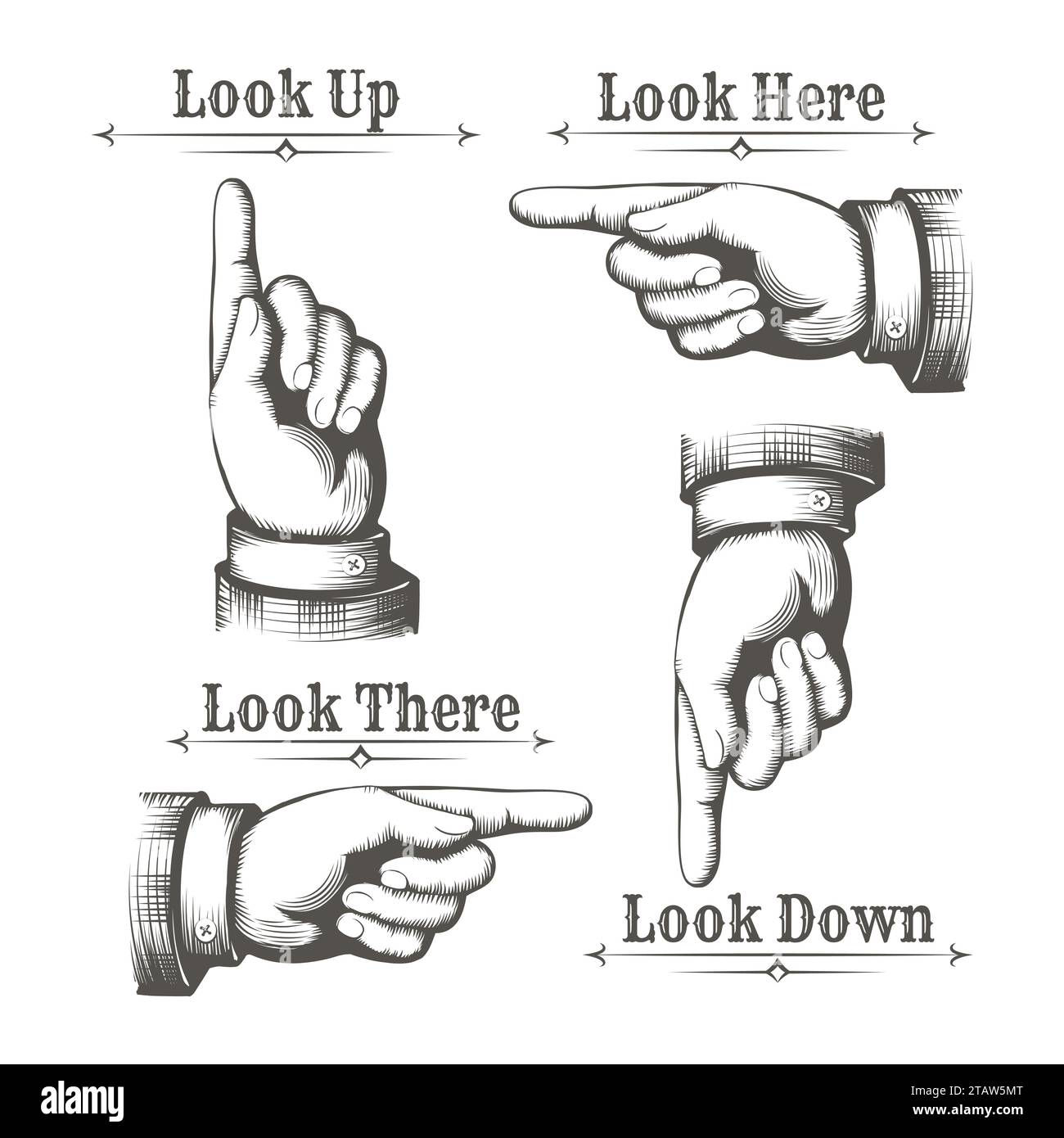 Wallpaper #AGcI75IBSpphPi3-VmDL167 Pointing Fingers Vintage Collection Male Hands Pointing Different