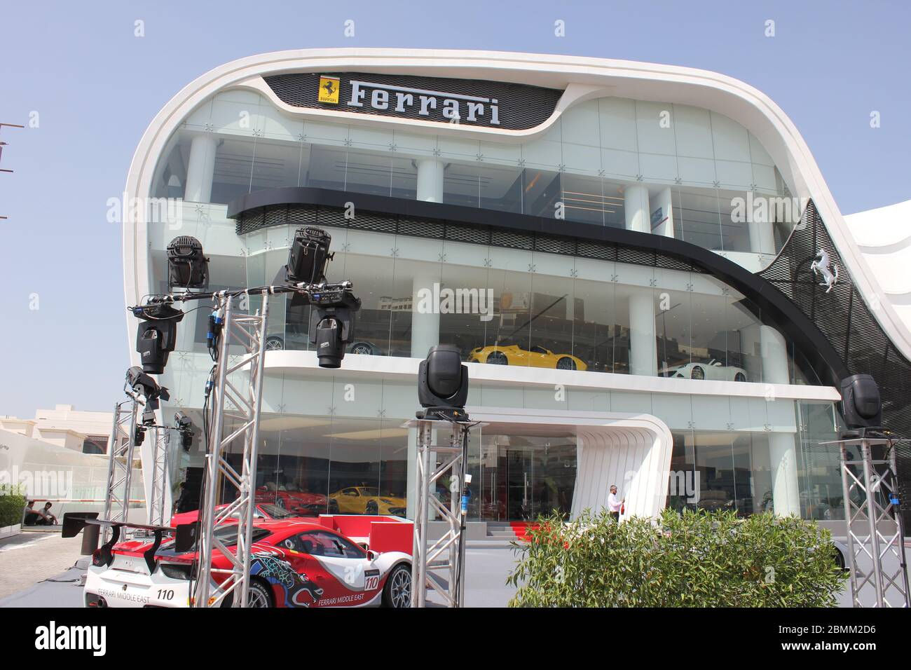 Wallpaper #533Y844Bnwiau_P63Q1x15 New Official Ferrari Dealer Showroom in Dubai United Arab Emirates