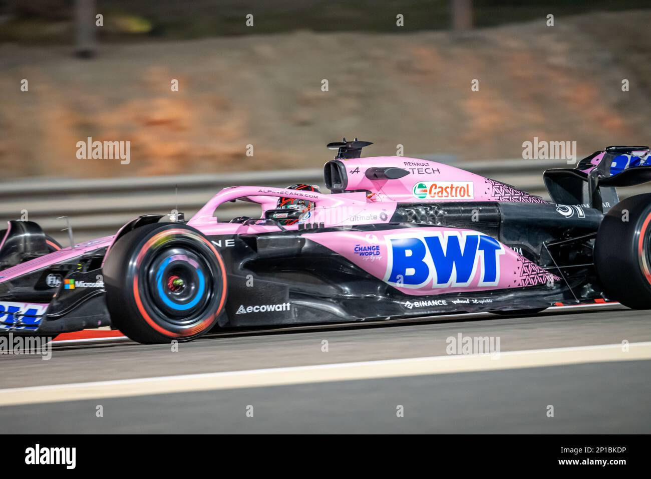 Wallpaper #FWfV7ZIBSpphPi3-5Vrx136 Bahrain International Circuit Bahrain March 03 Esteban Ocon Alpine