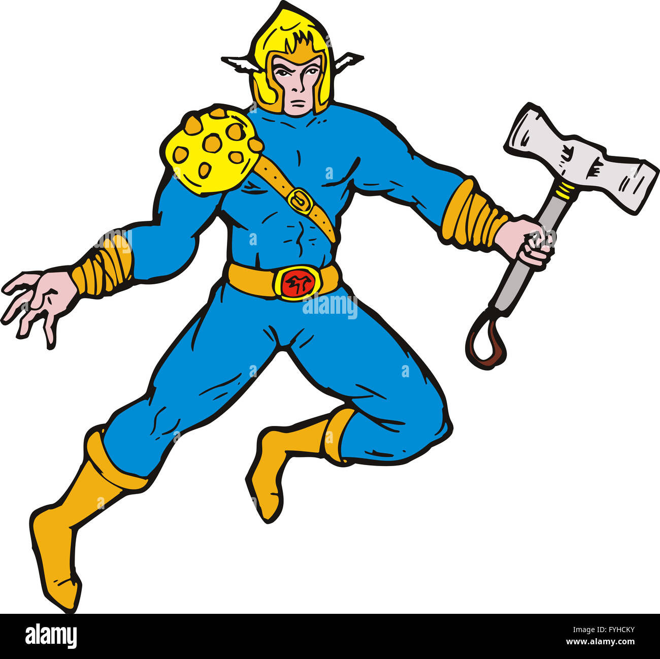 Wallpaper #UGe98ZIBSpphPi3-uW3x373 Superhero Viking Axe Retro Stock Photo Alamy